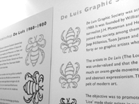 De expositie 'Grafisch Gezelschap De Luis' in het Rembrandthuis